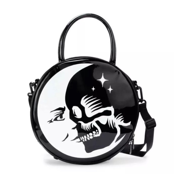 Killstar Luna Morte - Moon & Skull - Handbag (Purse) - Picture 6 of 10